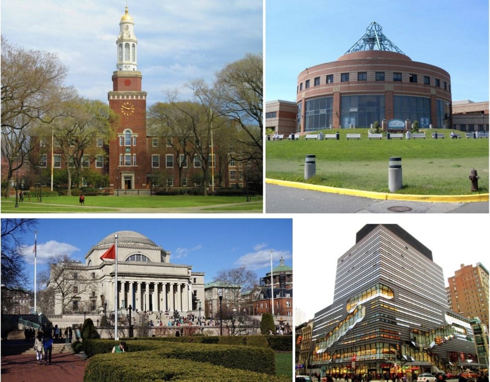 colleges and universities in and around Brooklyn