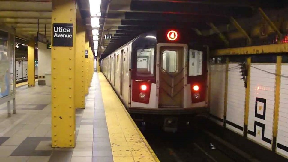 Utica Ave Subway, BK Reader