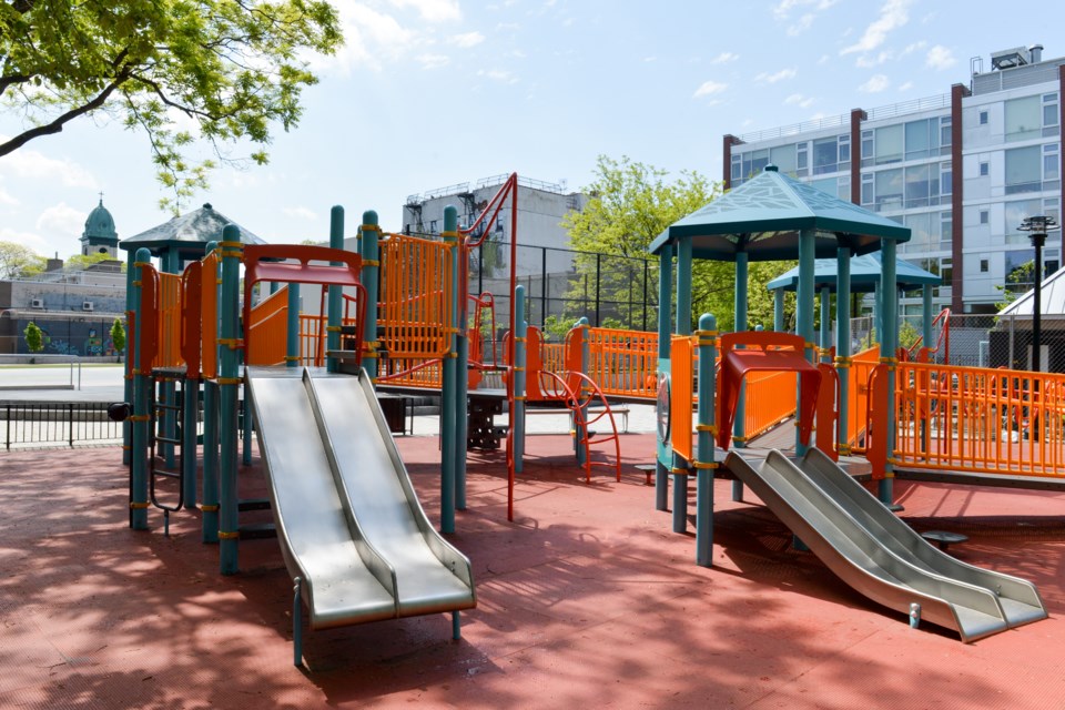 Elijah G. Stroud Playground. Photo credit: Daniel Avila/NYC Parks