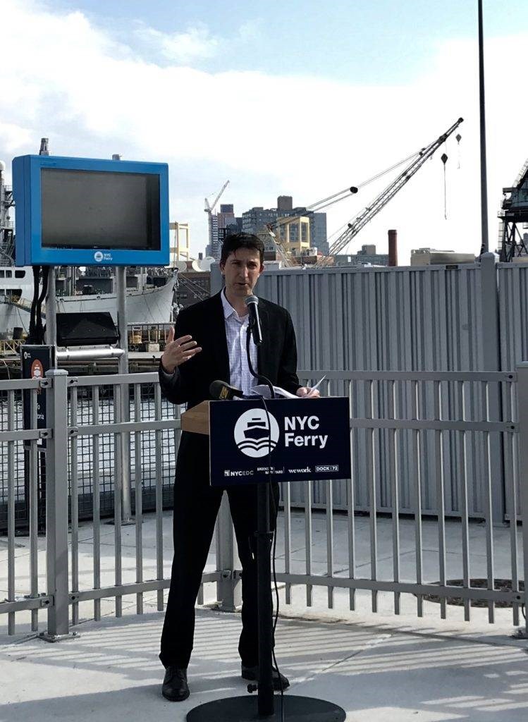 NYC Ferry opened at Brooklyn Navy Yard