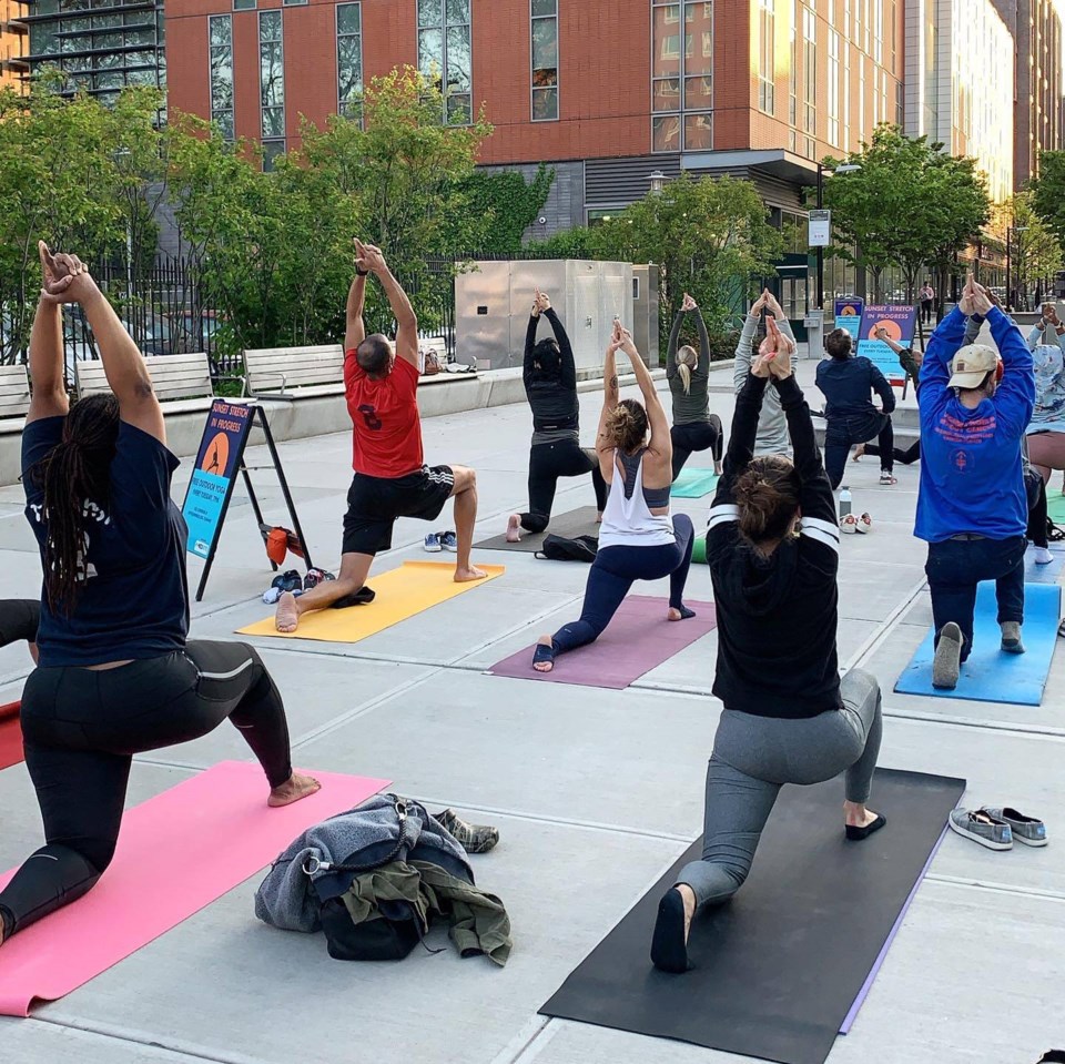 Yoga on Myrtle Ave, BK Reader