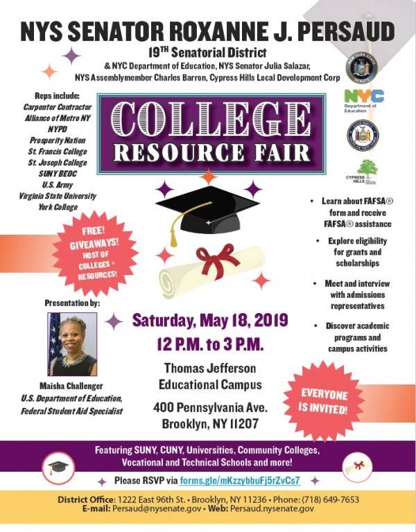 Persaud College Resource Fair