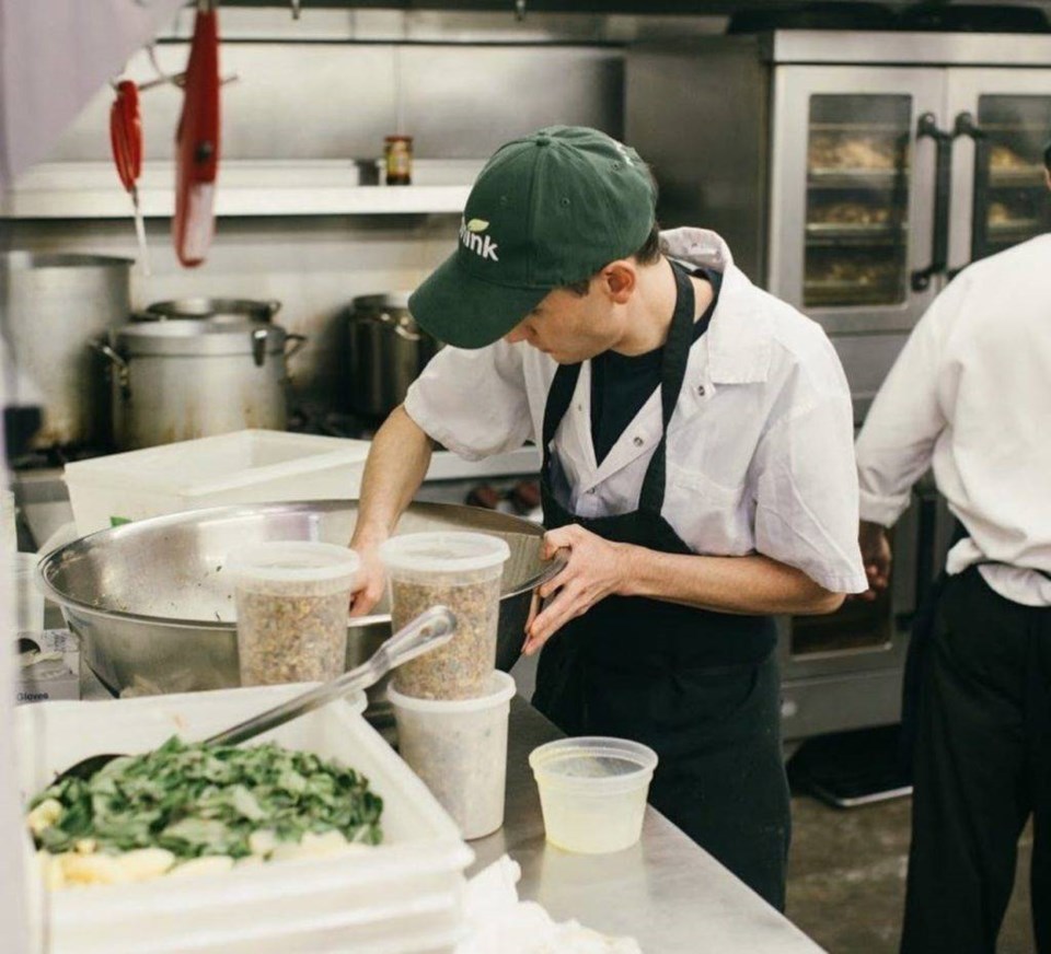 Rethink Food NYC is operating a community kitchen out of the Brooklyn Navy Yard. 