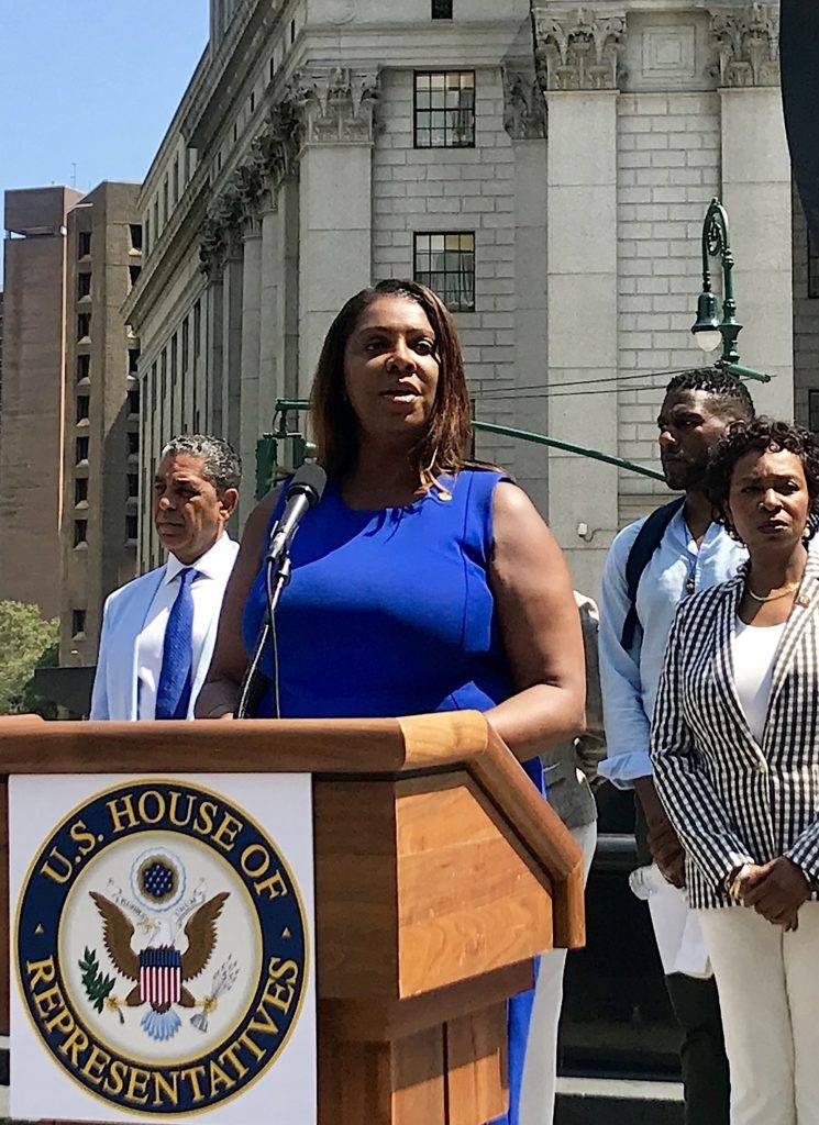 Brooklyn Lawmakers decried Trump's policies that "aim to terrorize and imitate immigrant communities all across America," and vowed to push back.