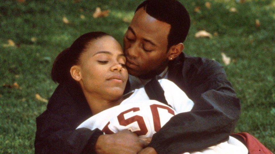 Love & Basketball starring Sanaa Lathan and Omar Epps. 