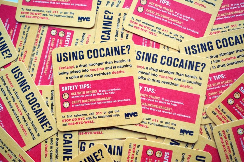 The fentanyl outreach campaign will appear on coasters and posters in Bushwick venues and include naloxone training for staff.