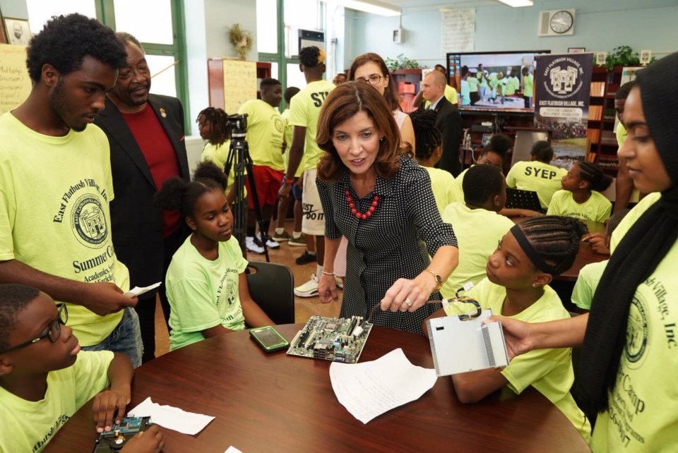 Lt. Gov Hochul, BK Reader