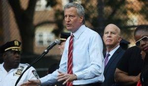Following the Brownsville mass shooting a week ago, Mayor Bill de Blasio pledged on Tuesday nearly $9 million in funding in support of the local community.