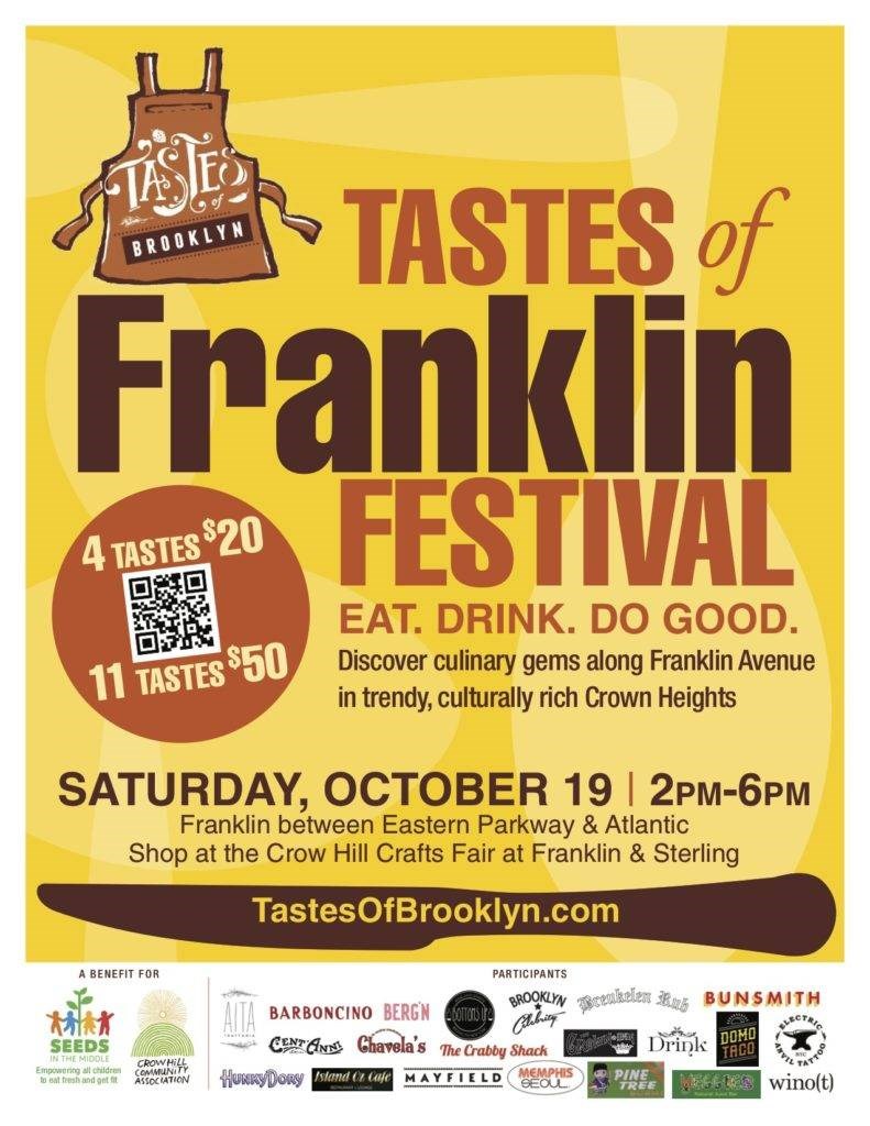 Taste of Franklin Festival, Taste of Brooklyn, Food Crawl