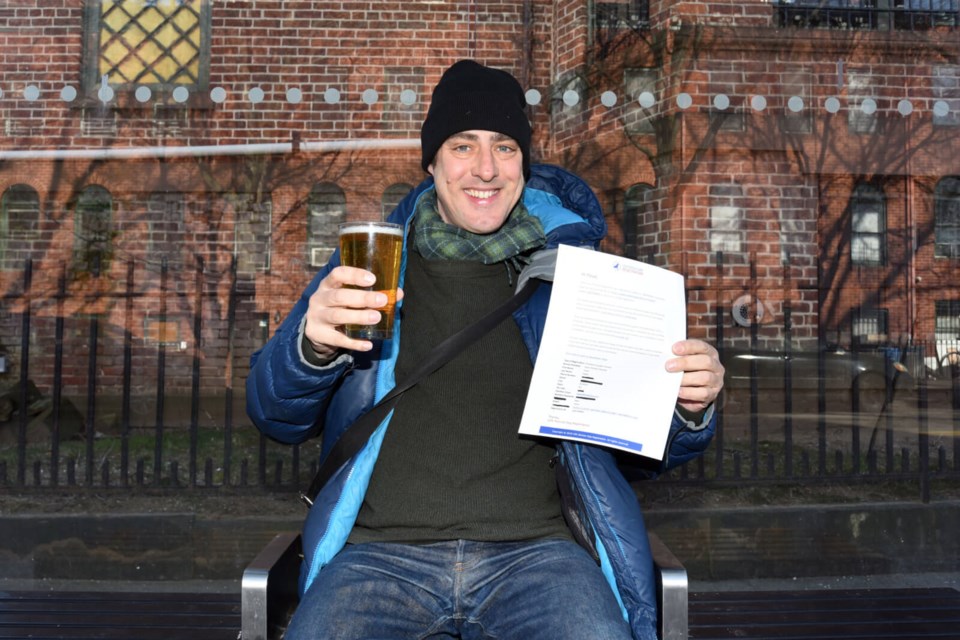 Clinton Hill man registers beer as emotional support animal