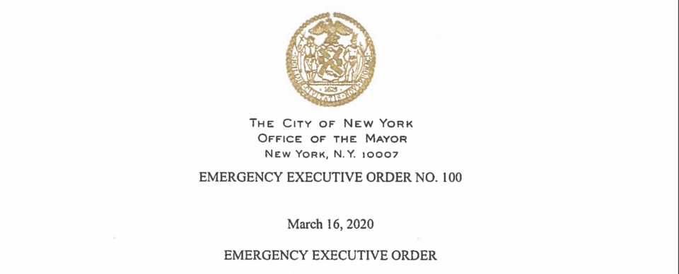 Emergency Executive Order