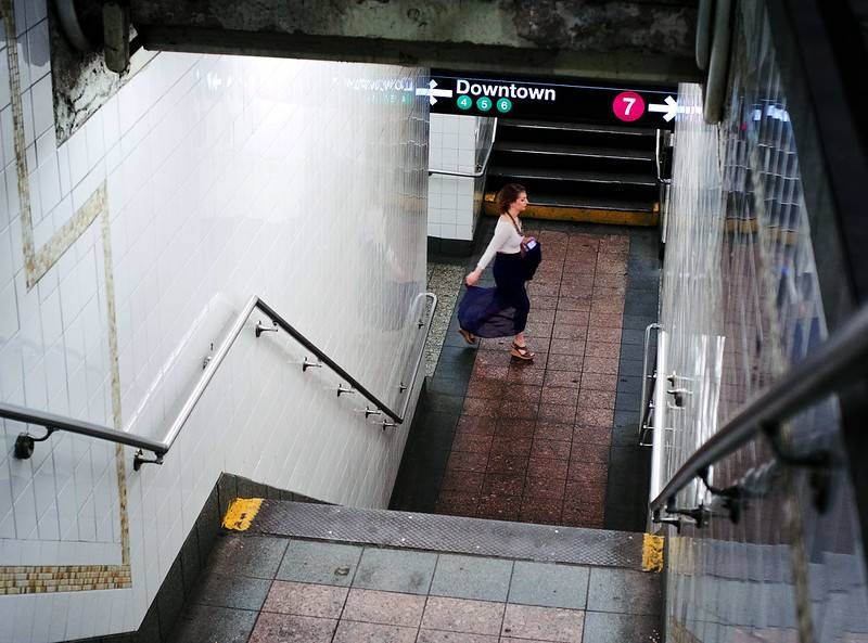 MTA ridership has reached a record low this last month, but is quickly being replaced by the homeless. Courtesy of FLICKR
