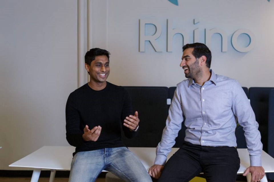 Rhino co-founders Ankur Jain (L) and Paraag Sarva. Photo: Ankur Jain.