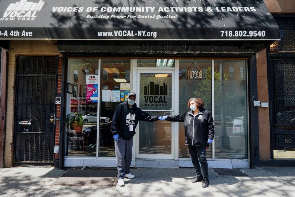 As we made the drive over, Foster, an outreach worker for VOCAL, visited the drop-in center regularly as a drug abuser, he explained to us from the front seat. Today, five years after graduating from VOCAL?s peer education program, and with a lot of hard work and commitment, Foster has become a full-time staff member. ?That?s my life right there. Now, I get up to work to change lives. I help other people, and it keeps it moving forward for me," he said.