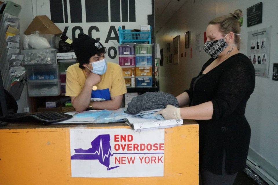 VOCAL NY, drug addiction, substance abuse, homelessness, needle exchange, coronavirus, COVID-19, Paula Santiago, Arash Diba, Laura Levine, Jeffrey Foster