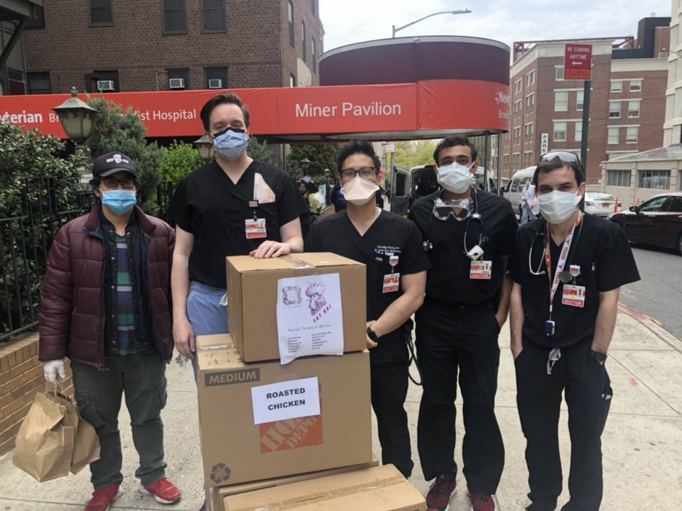 Zen Yai food delivery to NY Presbyterian Hospital
