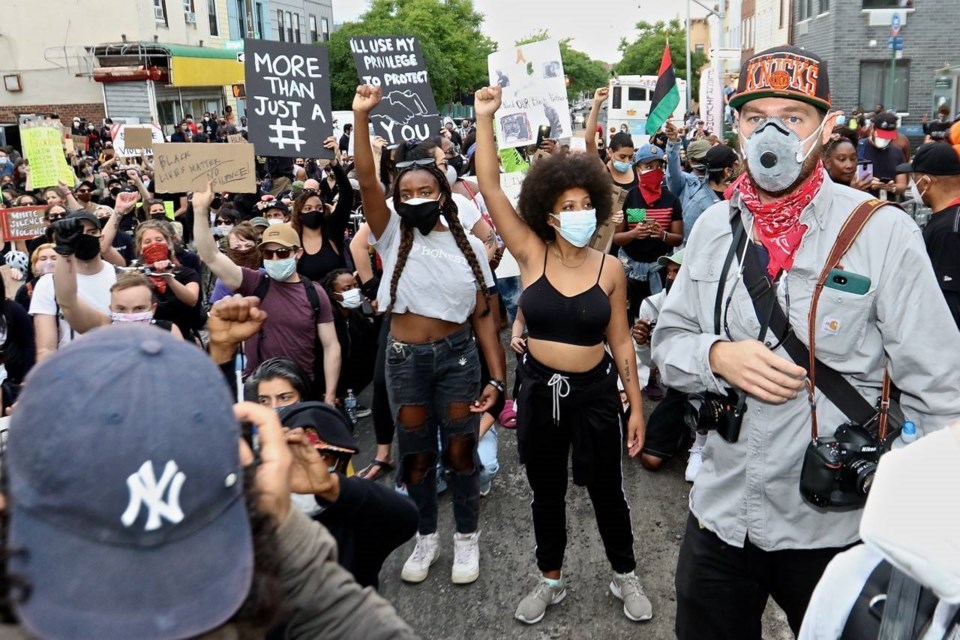 Black Lives Matter Protest for George Floyd, June 2, 2020, Brooklyn