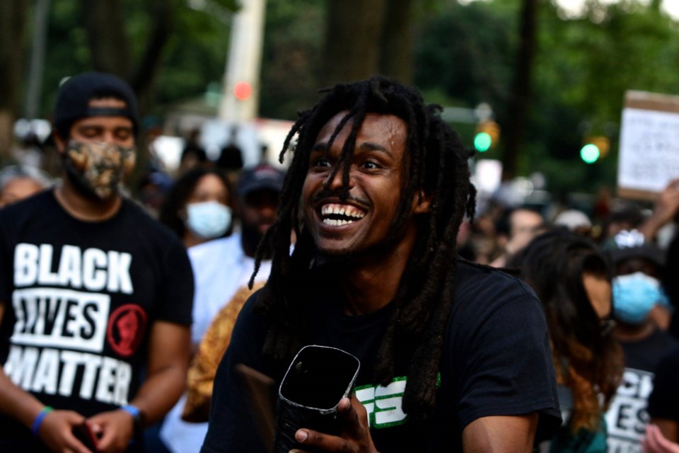 BLM-Juneteenth Celebration at Grand Army Plaza in Brooklyn, 6/19/20 Photo: Dennis Manuel