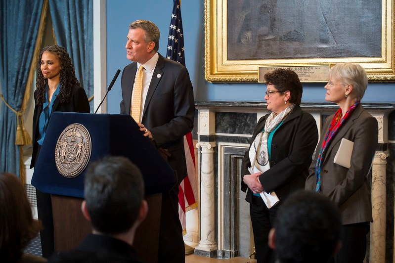 Mayor Bill de Blasio promises $1 Billion NYPD cuts, budget shift toward youth