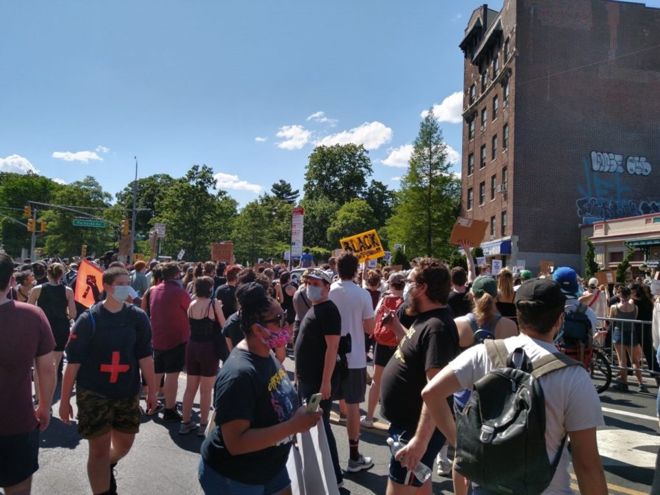 George Floyd Protests in Flatbush