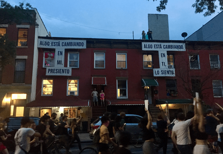 George Floyd protests Brooklyn