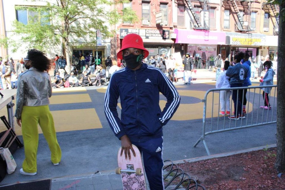 hat, fashion, mural, BLM, Al's Men's Shop, model