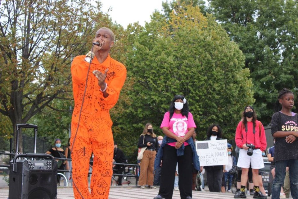 NYPD, protest, Breonna Taylor, Paperboy Prince, Maria Hernandez Park, march