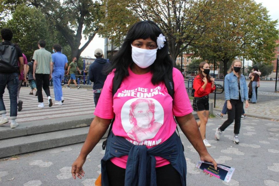 NYPD, protest, Breonna Taylor, Paperboy Prince, Maria Hernandez Park, march