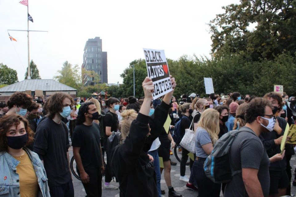 NYPD, protest, Breonna Taylor, Paperboy Prince, Maria Hernandez Park, march