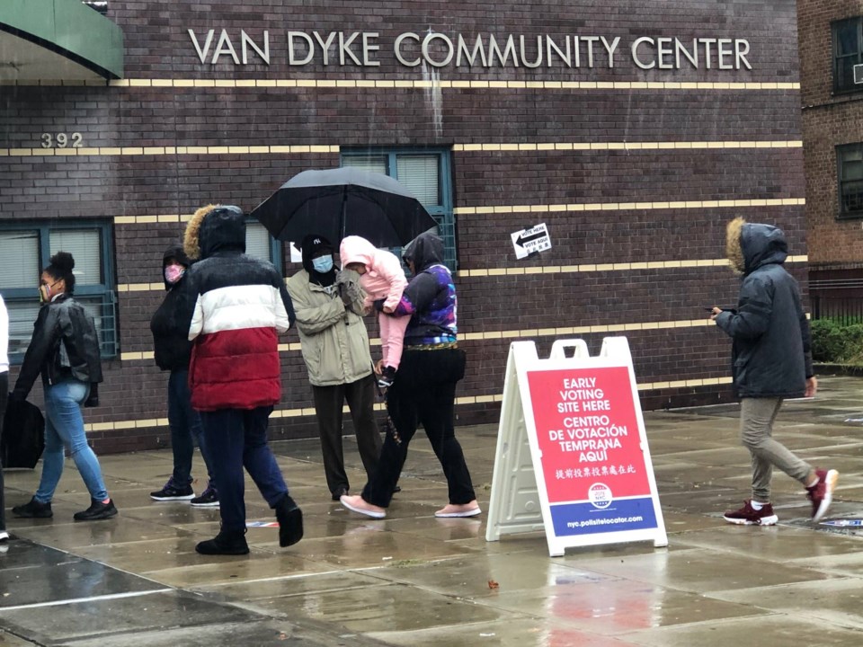 Van Dyke Center Polling Station Brownsville