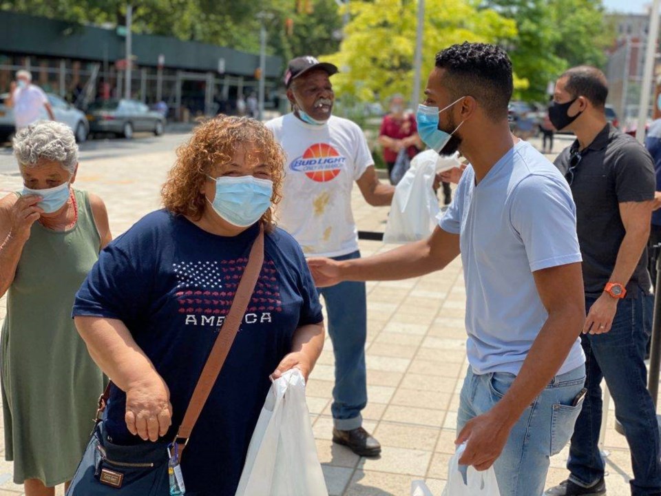 Councilmember Antonio Reynoso campaigns for Brooklyn Borough President