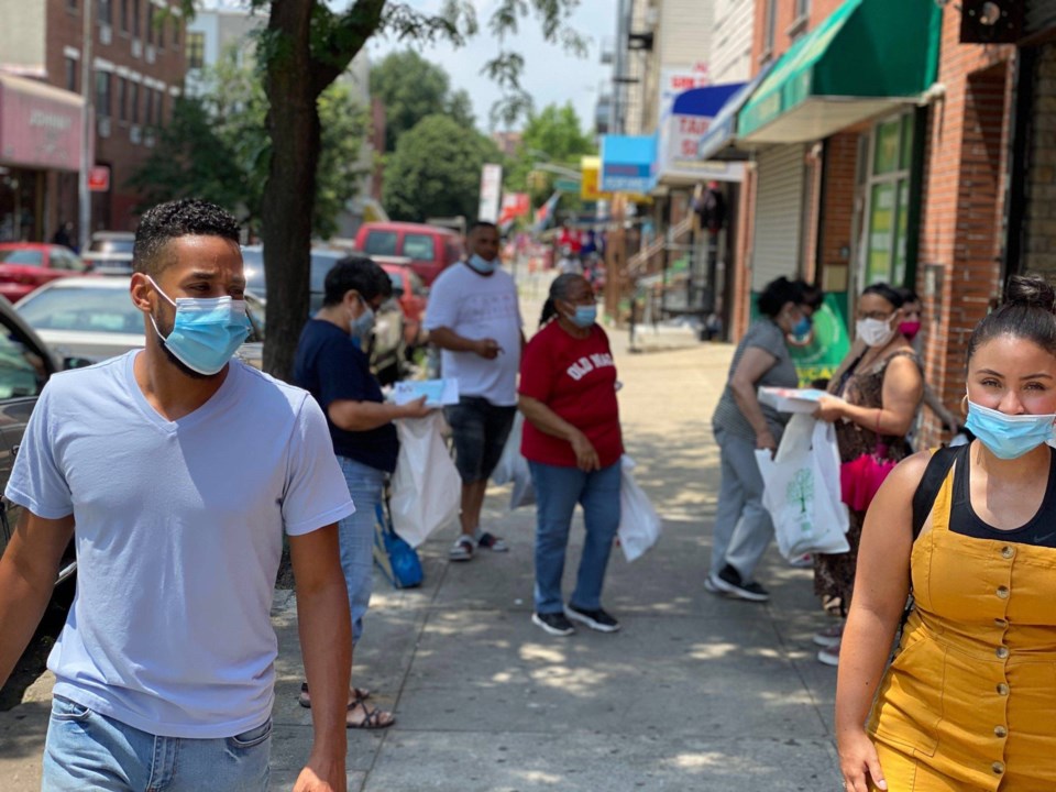 Councilmember Antonio Reynoso campaigns for Brooklyn Borough President. Photo: Antonio Reynoso