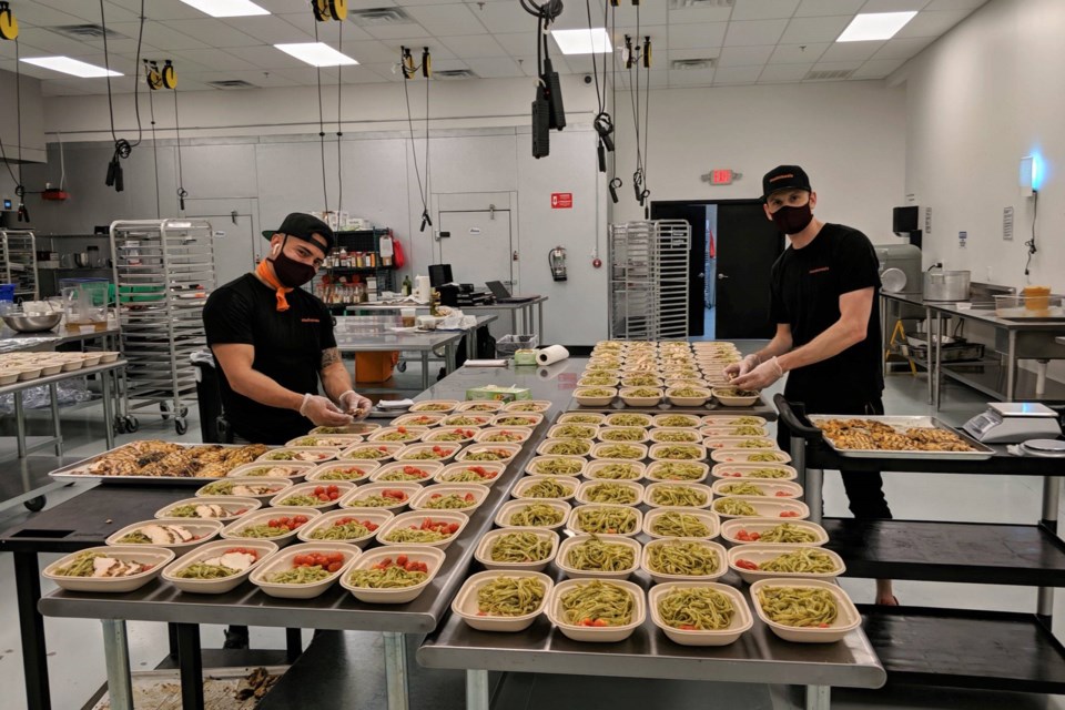 Jesse &#038; Dennis Plating Meals (edited)