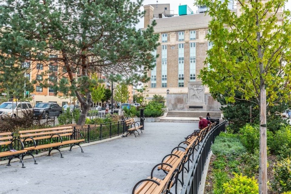 Zion Triangle Plaza, brownsville