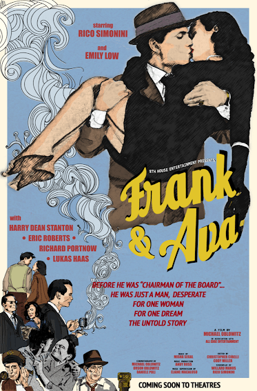 The movie poster for Frank and Ava. Photo: supplied.