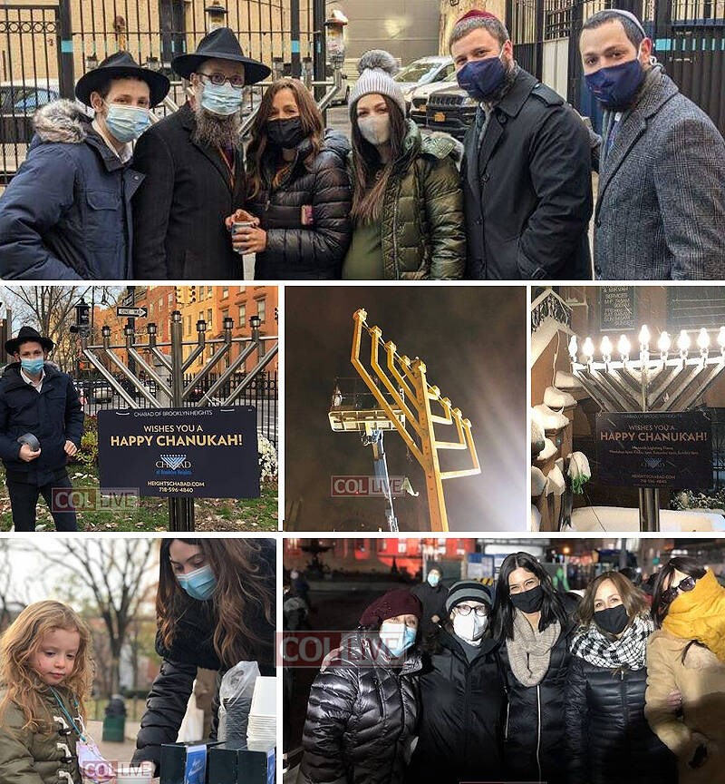 Chabad Worked in Overdrive This Past Month in Downtown Brooklyn