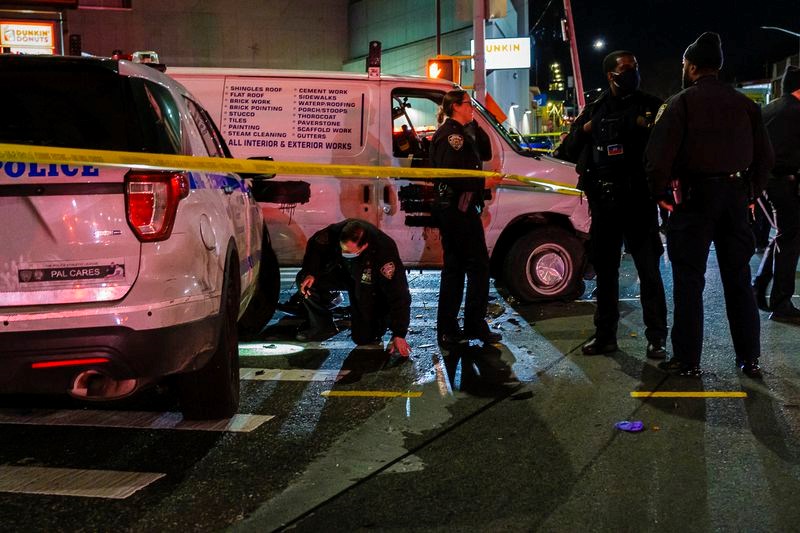 Assault charges for man shot in leg by NYPD after cops say he drove driving stolen van at Brooklyn officers