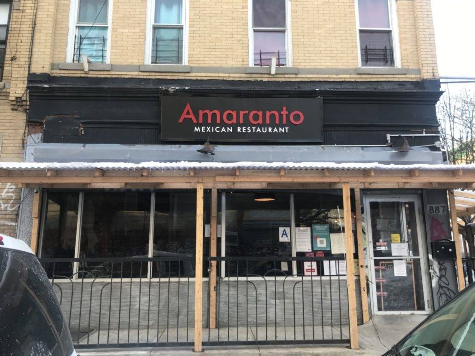 Amaranto is a critically acclaimed Mexican restaurant in Bushwick. Photo: Miranda Levingston for the BK Reader. 