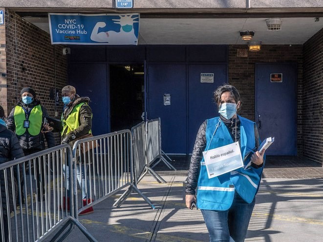 City-Run COVID Vaccine Sites Now Open To Walk-Ins From New Yorkers Who Are 50 And Older