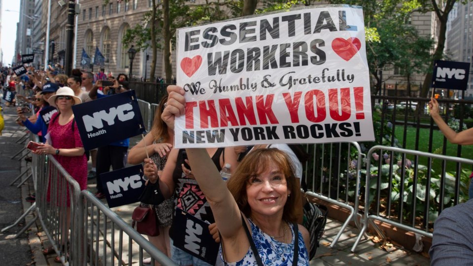 NYC Celebrates Hope and Perseverance With ?Hometown Heroes? Parade