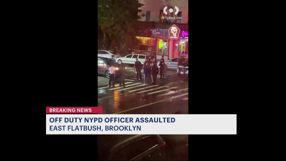 33-year-old off-duty officer assaulted, fires off gun in East Flatbush
