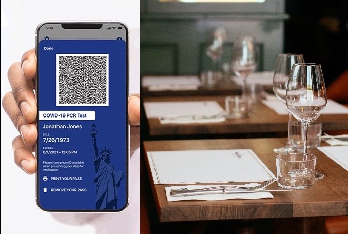 vaccine mandate, indoor dining