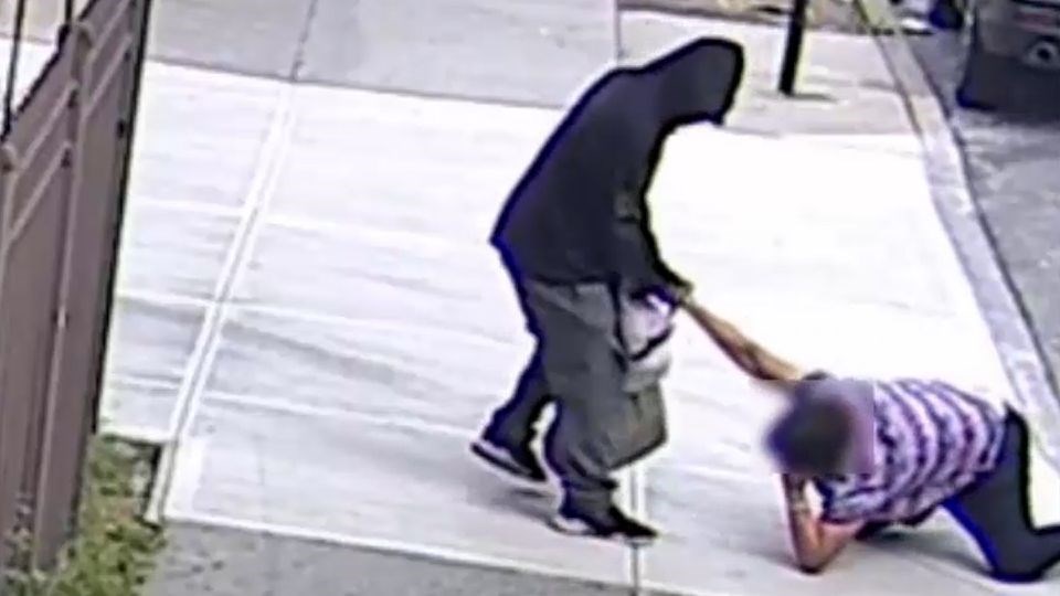 Suspect identified in heartless beating of woman clinging to money she made collecting cans