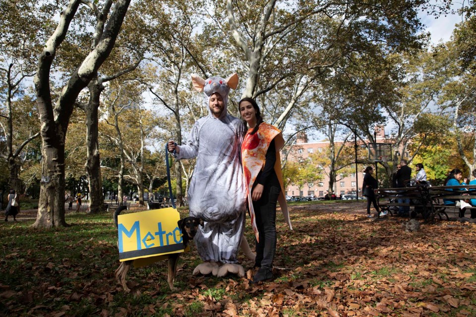 Fort Greene PUPkin Halloween Parade. Photo: Mateo Ruiz Gonzalez for BK Reader.