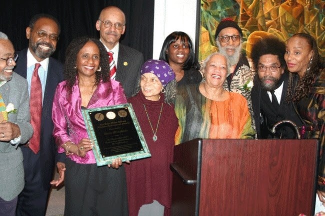 Brenda M. Greene and Toni Morrison at the 10th National Black Writers Conference. Photo: Provided.