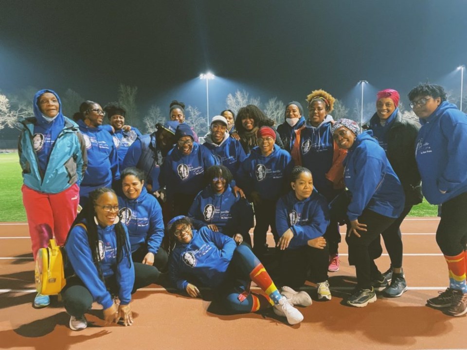 We Run Brownsville Group at the Harriet Tubman Walk. Photo: courtesy of We Run Brownsville.