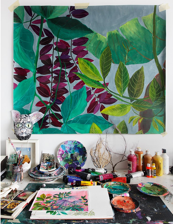 Laura Garcia Serventi's studio. Photo: provided.