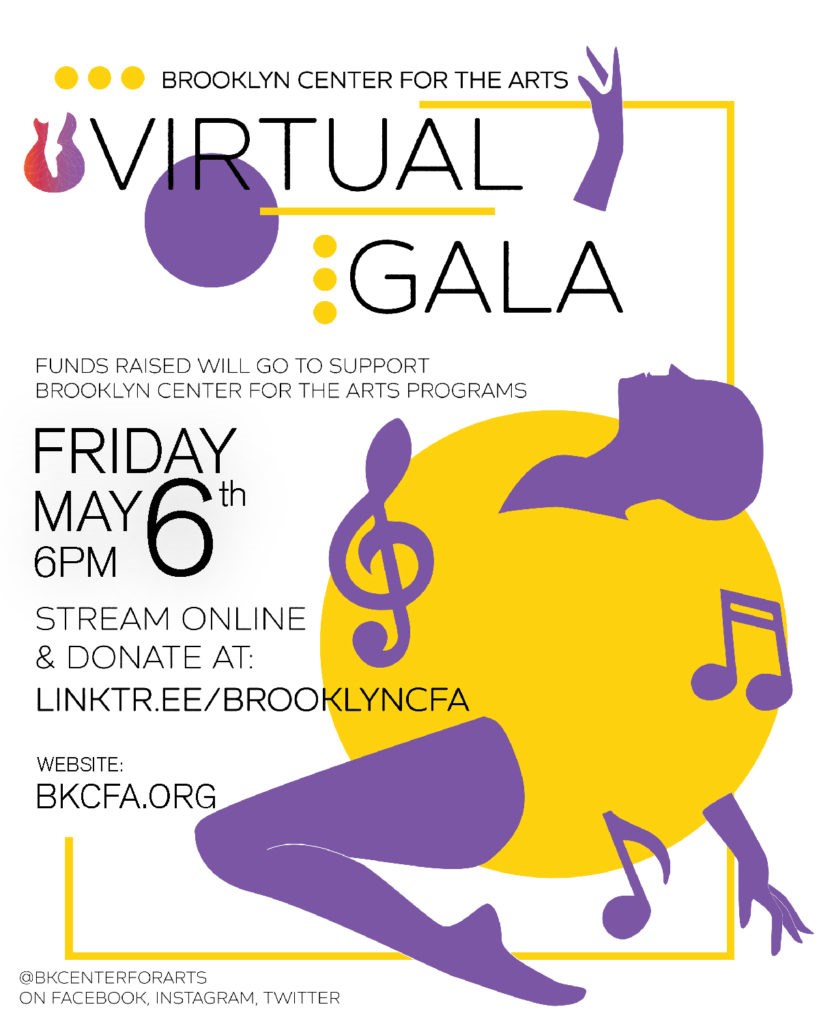 Brooklyn Center for the Arts, Virtual Gala, Misty Copeland