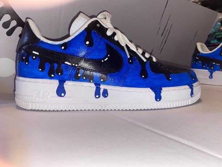 The "Big Drip" is the most popular design Junie Ortiz does. Photo: Junie Ortiz.