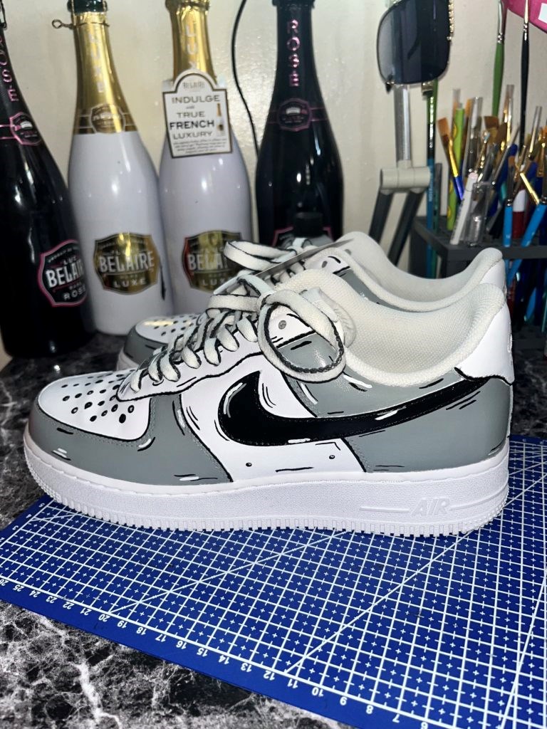 Junie Ortiz's cartoon motif. Photo: Junie Ortiz.
